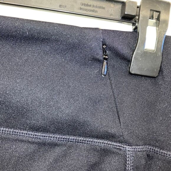 Fabletics motion 365 black athletic leggings with zippers and phone pocket XL #7 - Picture 3 of 11